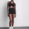 Buttery soft ruched crop top