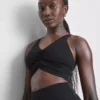 Buttery soft ruched crop top