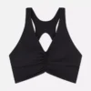 Buttery soft ruched crop top