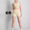 Buttery-soft strappy crop top