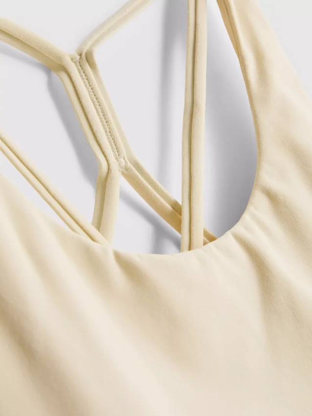 Buttery-soft strappy crop top