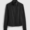 Buttery soft zip through performance jacket