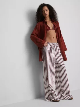 Button-down beach shirt