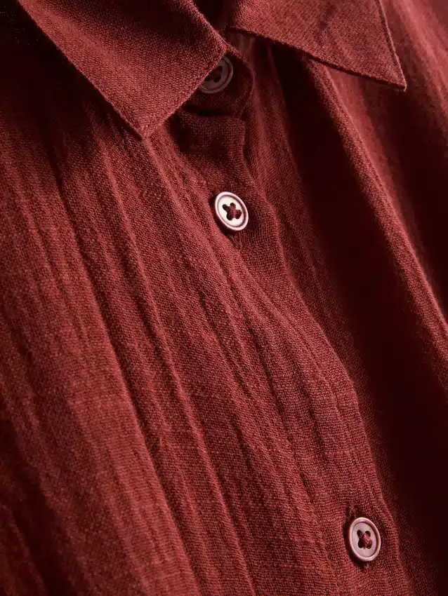 Button-down beach shirt