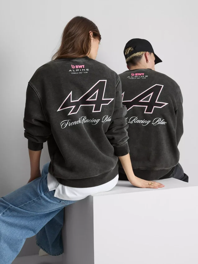 Bwt alpine formula one team graphic sweatshirt