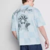 Cafa del mar check polo shirt