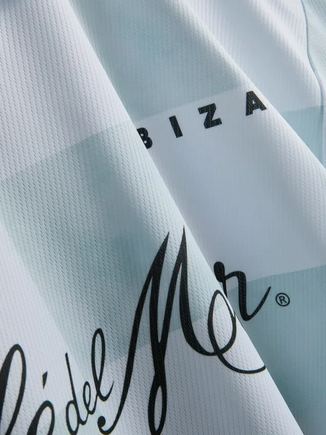 Cafa del mar check polo shirt