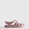 Caged jelly sandals