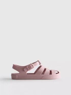 Caged jelly sandals