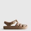 Caged jelly sandals