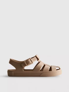Caged jelly sandals