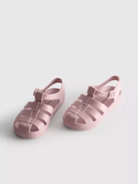 Caged jelly sandals