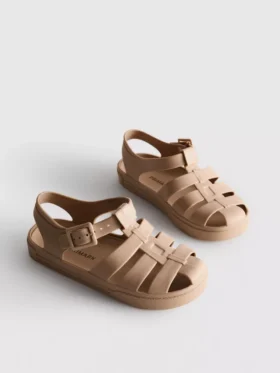 Caged jelly sandals