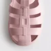 Caged jelly sandals
