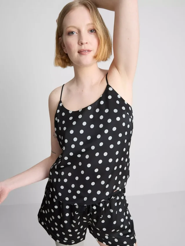 Cami and shorts pajamas