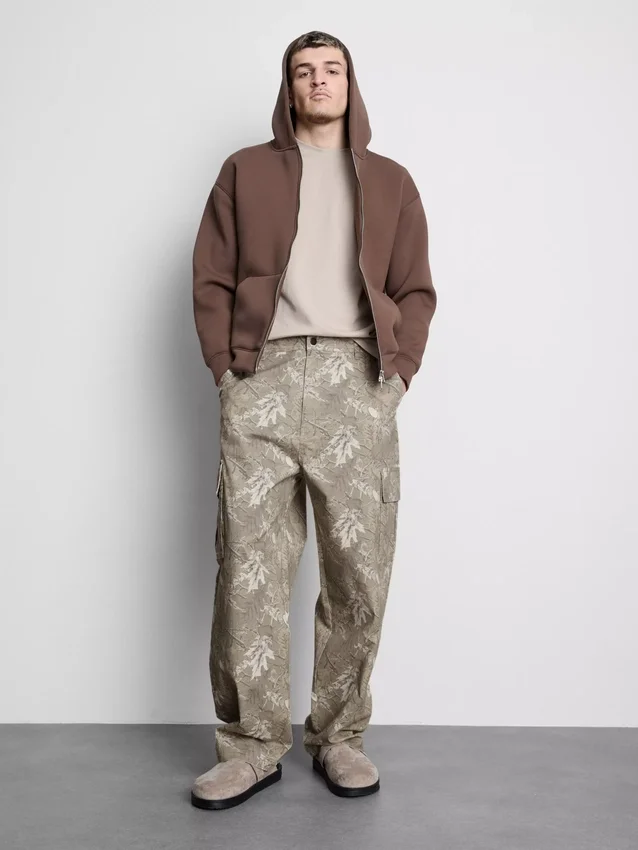 Camo cargo pants