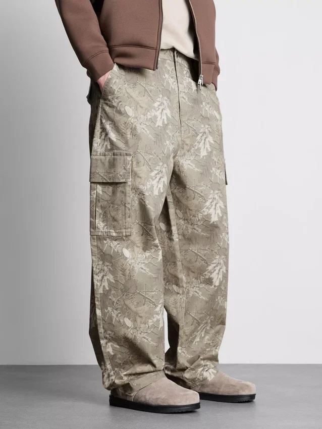 Camo cargo pants