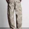 Camo cargo pants