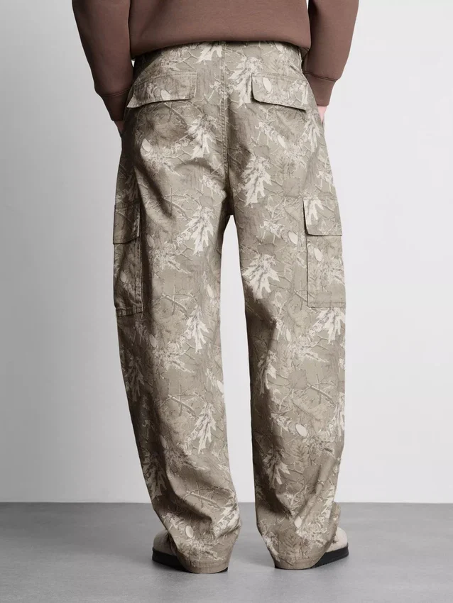 Camo cargo pants