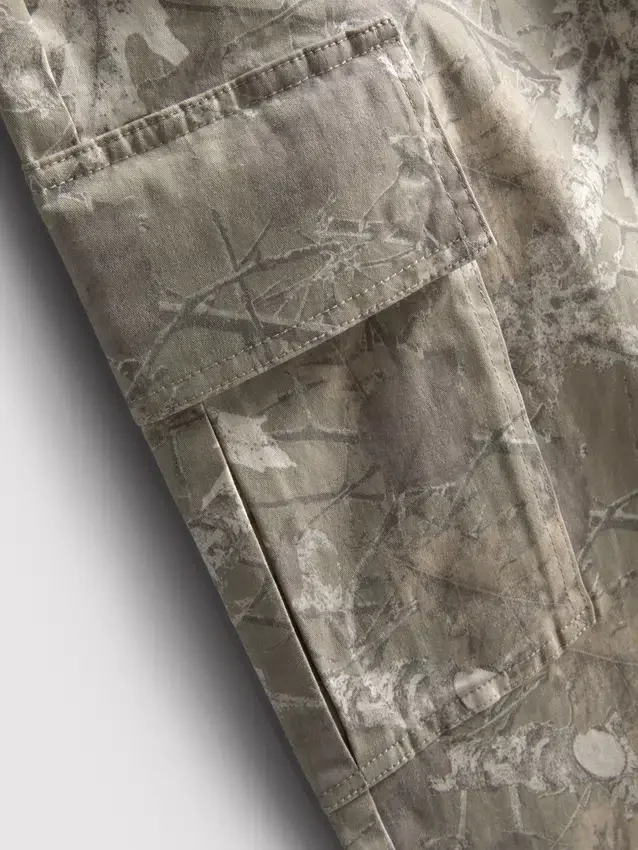 Camo cargo pants