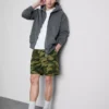 Camo mesh shorts
