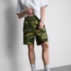 Camo mesh shorts