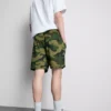 Camo mesh shorts
