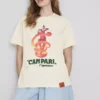 Campari cotton crew neck tee