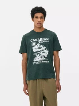 Canadian rockies short-sleeve t-shirt