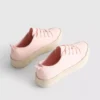 Canvas jute flatform sneakers