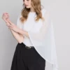 Cape overlay bodysuit
