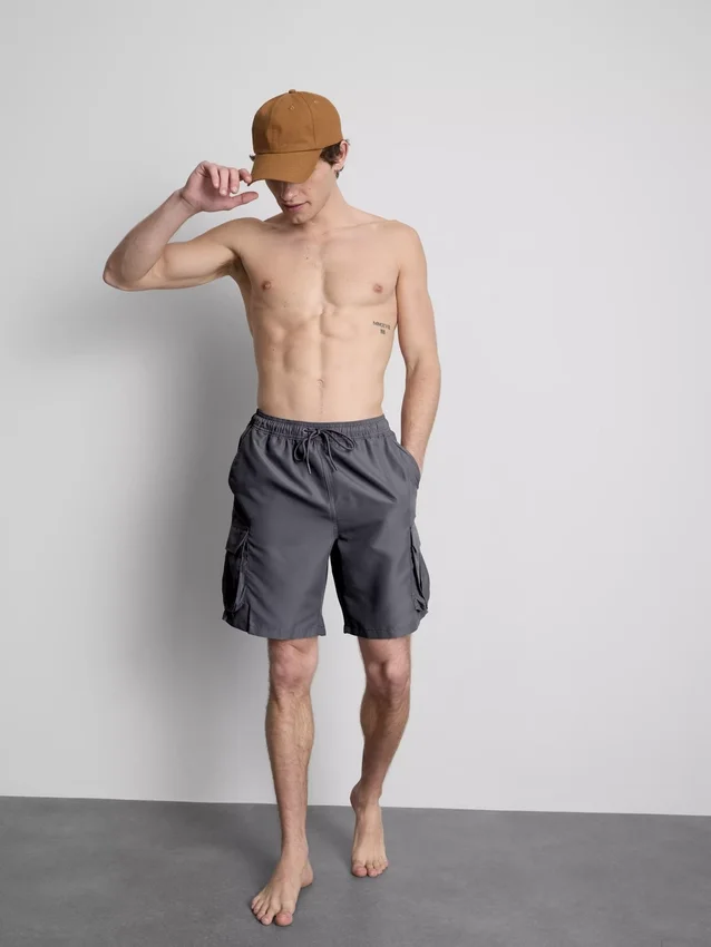 Cargo swimming shorts