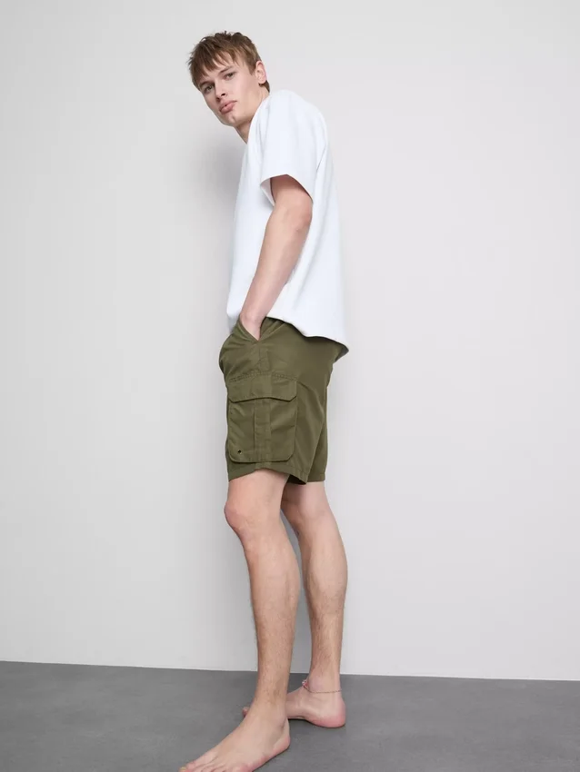 Cargo swimming shorts
