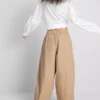 Casual barrel leg pants