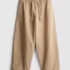 Casual barrel leg pants