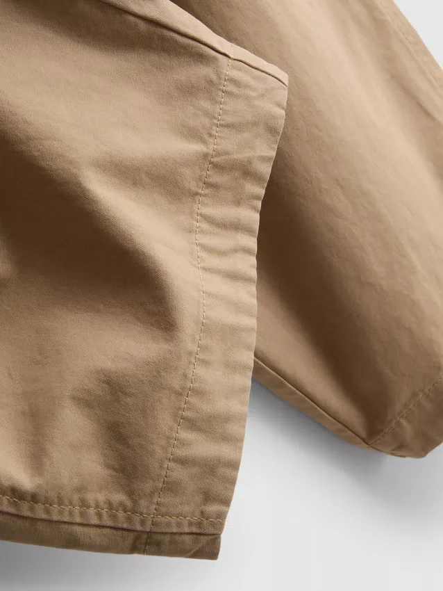 Casual barrel leg pants