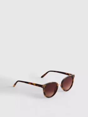 Cat-eye brow bar sunglasses