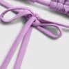 Chain detail triangle bikini top