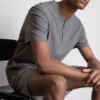 Check short pajamas