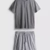 Check short pajamas