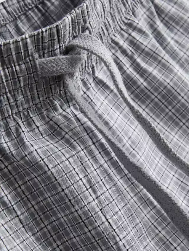 Check short pajamas