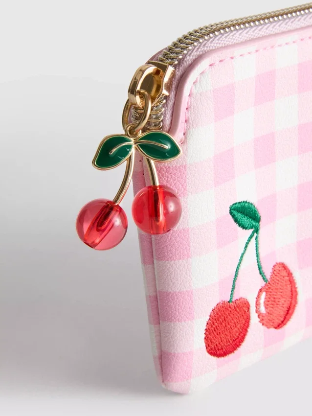 Cherry coin purse