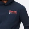 Chicago deep dish graphic hoodie