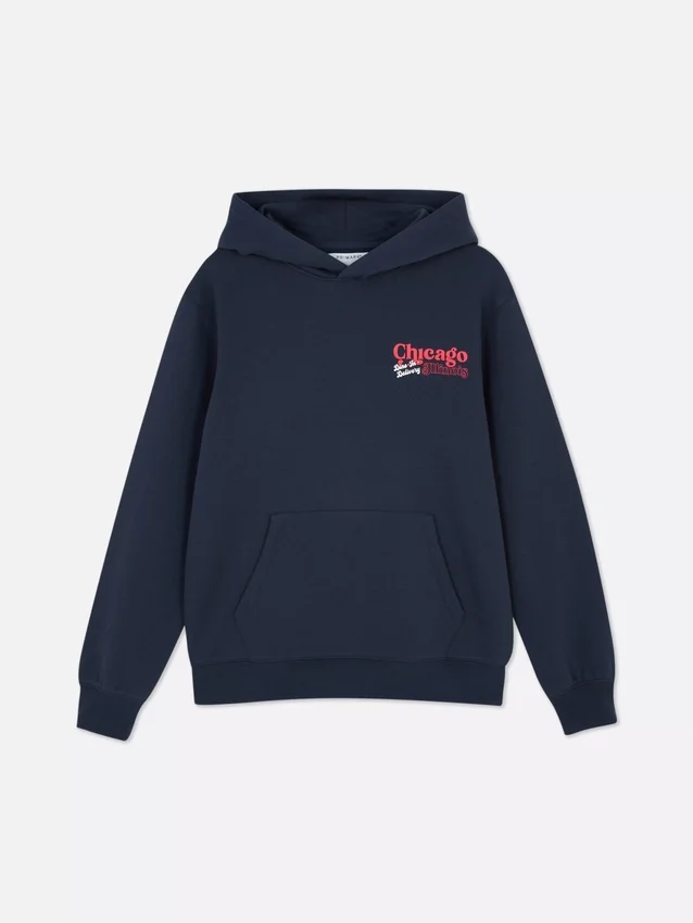 Chicago deep dish graphic hoodie