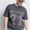 Chicago graphic v-neck t-shirt