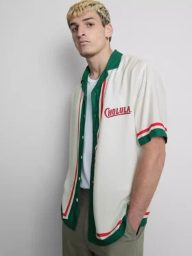 Cholula revere collar shirt
