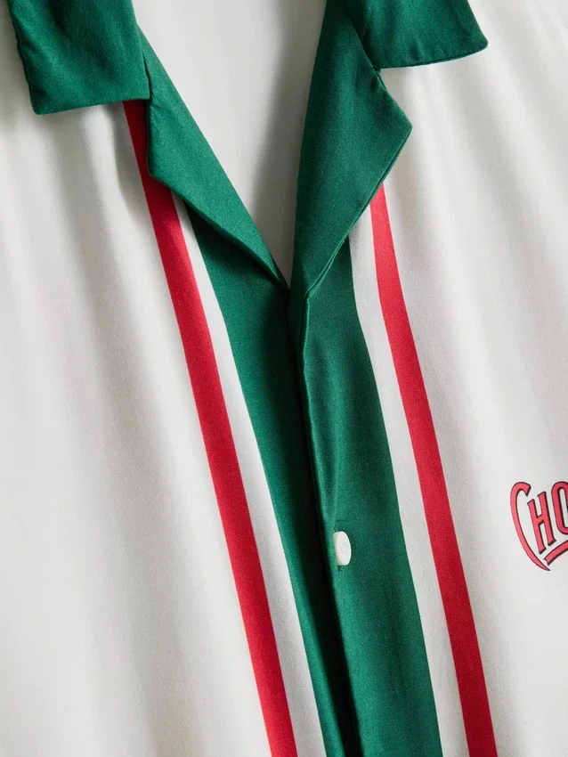 Cholula revere collar shirt