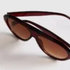 Chunky aviator-style sunglasses