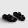 Chunky double buckle strap sandals