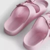 Chunky double buckle strap sandals